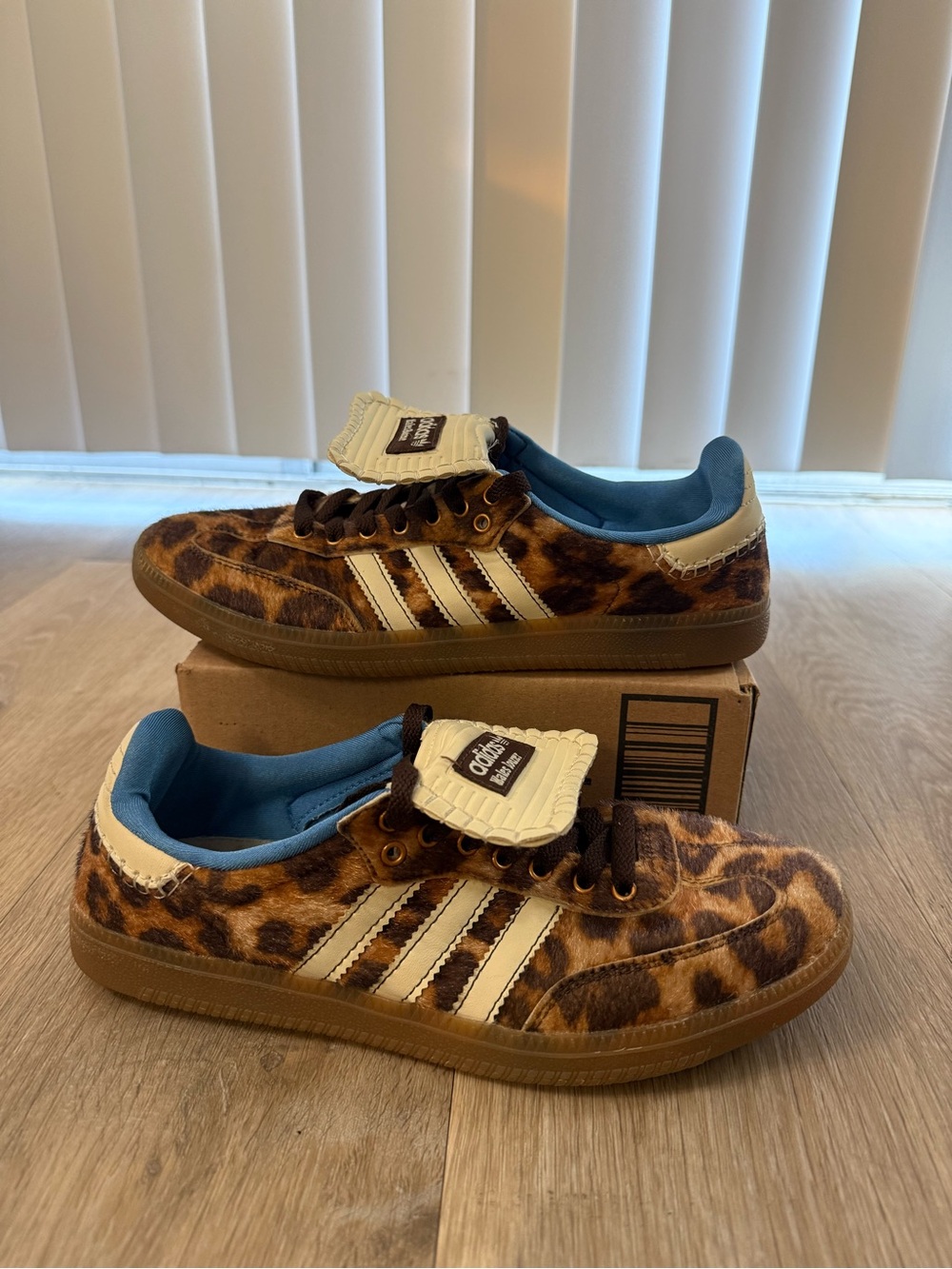 Adidas X Wales Bonner Pony Leopard Print Men’s Size 7 / 8.5 Women’s IE0578